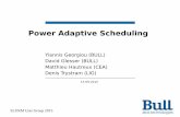 Power Adaptive Scheduling