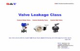 Valve Leakage Class Aug2016 한글