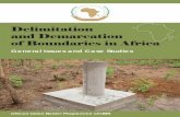 Delimitation and Demarcation of Boundaries in Africa