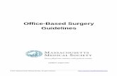 Office-Based Surgery Guidelines - Mass
