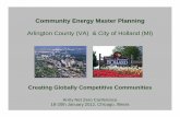 Community Energy Master Planning Arlington County (VA