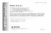 IEEE Std 802.15.2 802.15.2TM EEE Standards IEEE Standards ...
