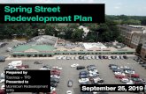 Spring Street Redevelopment Plan