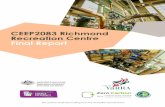 CEEP2083 Richmond Recreation Centre Final Report