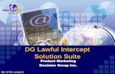 DG Lawful Intercept Solution Suite