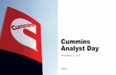 Cummins Analyst Day - Seeking Alpha