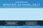 WINTER SCHOOL 2017