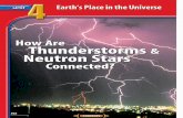 How Are Thunderstorms Neutron Stars