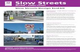 Slow Streets Design Tool-kit