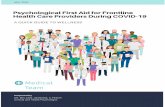 Psychological FirstAid HealthCare COVID-19 Workbook Final 2