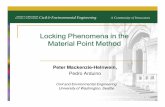 Locking Phenomena in the Material Point Method