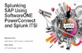 Splunking SAP Using SoftwareONE PowerConnect and Splunk ITSI