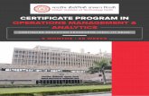 CERTIFICATE PROGRAM IN OPERATIONS MANAGEMENT & …