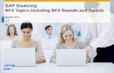 SAP Sourcing Webcast - RFX Topics Including RFX Rounds and ...