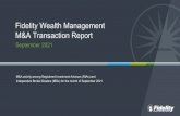 Wealth Management M&A Transaction Report