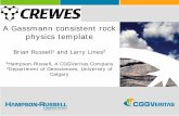 A Gassman consistent rock physics template