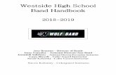 Westside High School Band Handbook