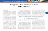 Digital Scanning for Orthoses