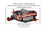 Moreau Heights Family handbook - JC Schools