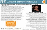 Anthropology in Global Health Trials - Lecture Anita Hardon