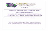 OMEGA PSI PHI FRATERNITY, INC. SEVENTH DISTRICT STATE …