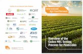 Overview of the Codex MRL Setting - Agri-Food