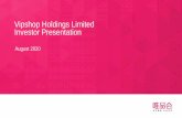 Vipshop Holdings Limited Investor Presentation