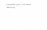 Financial Statements and Auditor's Report INFOCROSSING ...