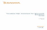 Teradata SQL Assistant for Microsoft Windows User Guide