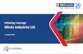 Minda Industries Ltd. - HDFC securities