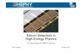 Silicon Detectors in High Energy Physics
