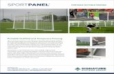 PORTABLE OUTFIELD FENCING