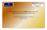 Body-Motion Driven MEMS Generator for Implantable ...