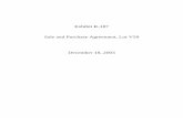 Exhibit R-187 Sale and Purchase Agreement, Lot V59 ...