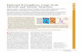 Epitaxial B Graphene: Large-Scale Growth and ... - spbu.ru