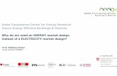 Why do we need an ENERGY market design instead of a ...