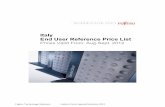 Italy End User Reference Price List - Fujitsu