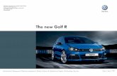 The new Golf R - Volkswagen