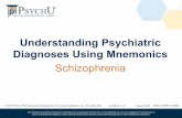 Understanding Psychiatric Diagnoses Using Mnemonics ...