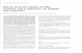 Effects of Field Control of Filler Contents and Compaction ...