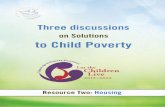 Housing: A Resource on Solutions to Child Poverty And ...