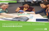 Fellowship Training Program Handbook