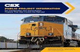 PUBLIC PROJECT INFORMATION - CSX Transportation
