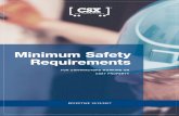 MINIMUM SAFETY REQUIREMENTS I 1 - CSX Transportation