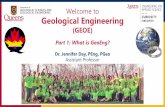 Welcome to Geological Engineering