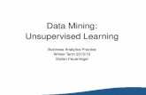 Data Mining: Unsupervised Learning - uni-freiburg.de