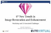 6th New Trends in Image Restoration and Enhancement