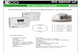 Programmable RF Room Thermostat ET4