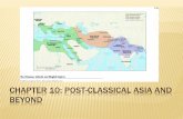 Chapter 10: Post-Classical Asia and Beyond