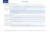 Math Worksheet-Fraction Review-Elementary